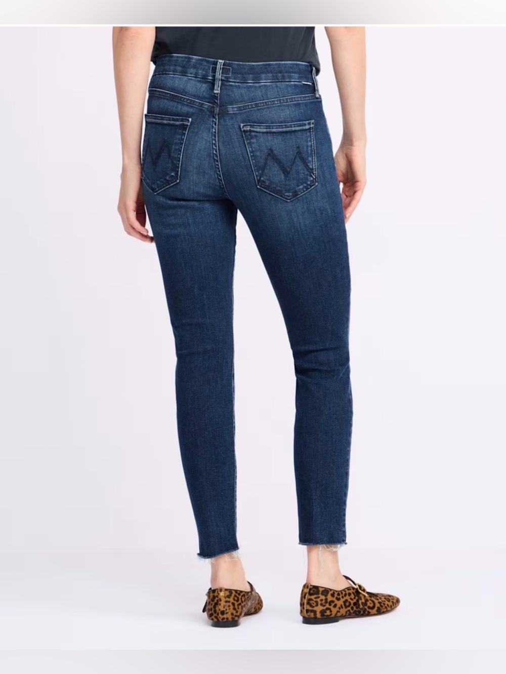 Mother High Waisted Looker Ankle Looker Fray Not Rough Enough Size 28